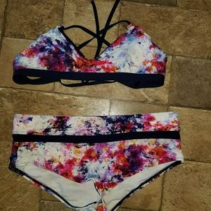 Athleta bikini swim top and bottoms